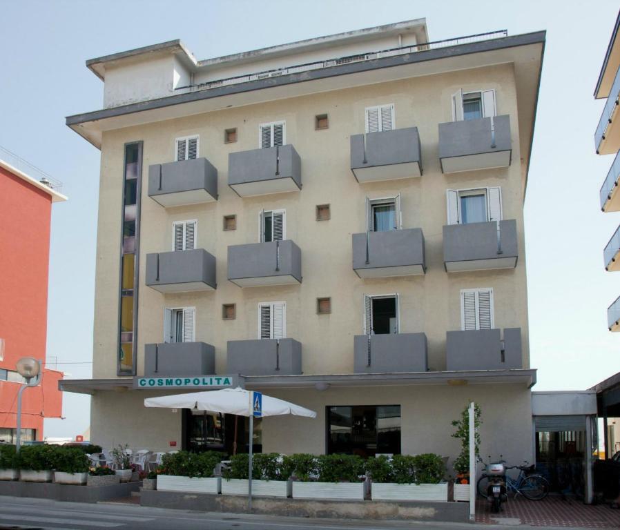 Hotel Cosmopolita Rimini Bagian luar foto